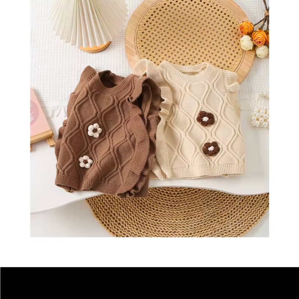 Knit sweater vest